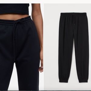 H&M Divided black joggers